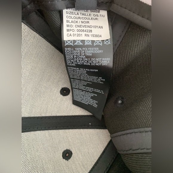 Canada Goose Arctic Disc SnapBack cap black NWT - Picture 5 of 6